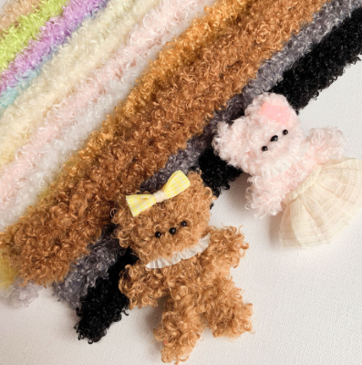 モールDoll用カーリープードルファーワイヤー