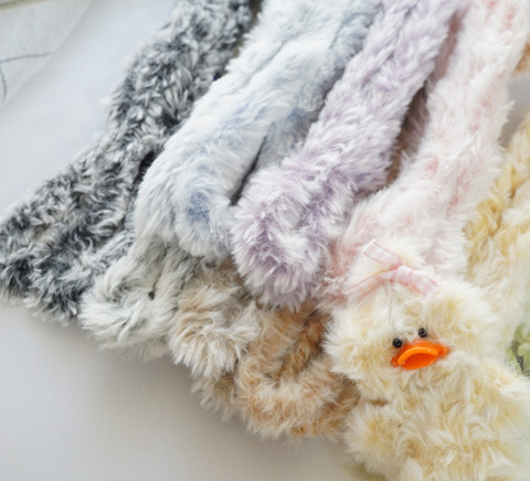 モールDoll用ホワイトMIXカラーベーシックファーワイヤー