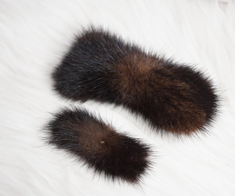 【お取り寄せ受注11月20日~24日迄】特大サイズ！！リボン用ミンクファー
