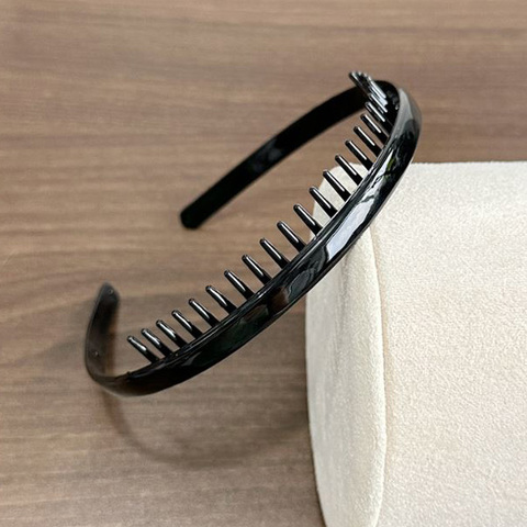 コーム付きカチューシャ　0.8cm/1本