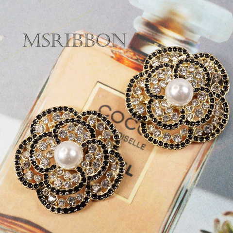 キラキラストーンカメリアパーツ