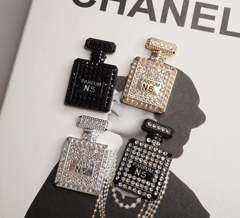 キラキラNo5香水瓶パーツ