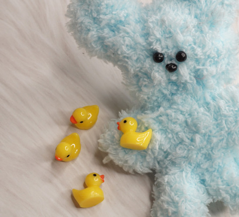 ミニあひるミニチュアフィギュアパーツ