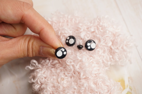 モールDoll用ラウンドきらきらさし眼10ｍｍ(2個セット)