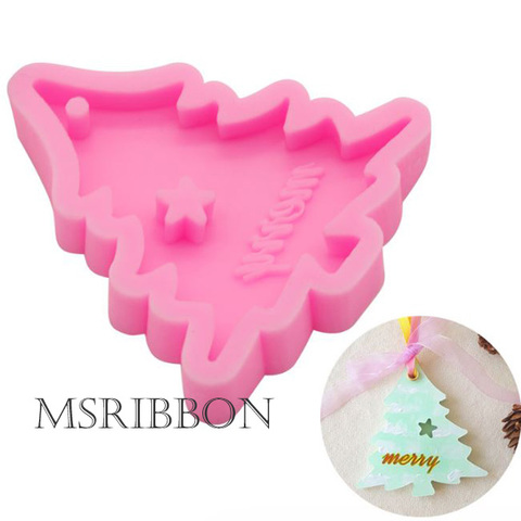 Xmasツリー型オーナメントシリコンモールド