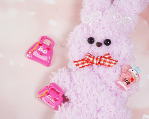 Barbieバッグミニチュアフィギュアパーツ