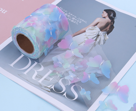 ひらひらバタフライチュール　8cｍ/90cm