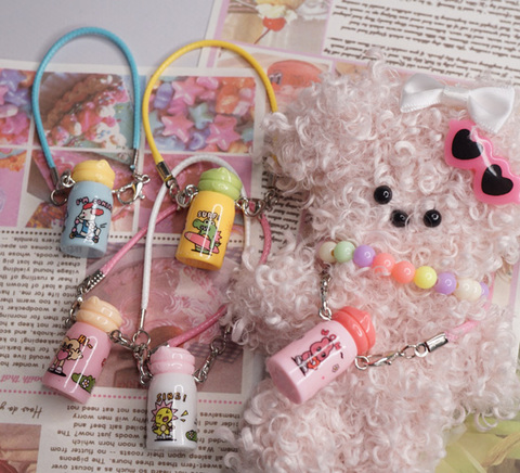 ドール用ショルダー付きミニチュアスマホパーツ