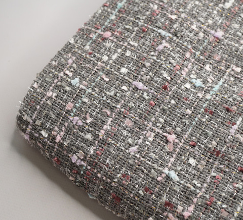 グレーMIXカラーツイード　10cm