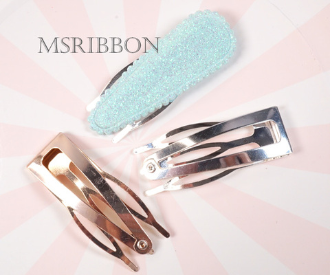 滑りにくい三歯しずく型ぱっちんピン