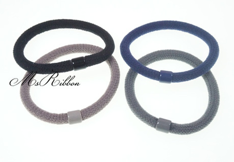 パーツ取り付け太ヘアゴム