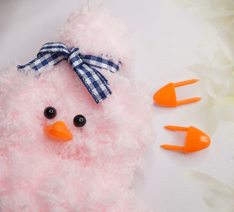 モールDoll用ぴよぴよひよこ差しくちばし(2個セット)