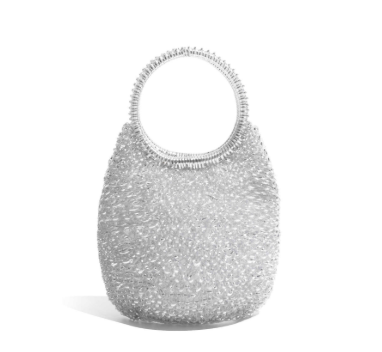 【お取り寄せ受注：受付期間2月23日迄延長！】ワイヤーラウンドバッグS(チェーン付き)