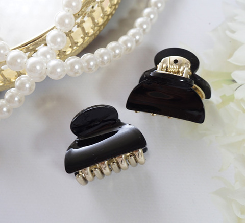 BlackLuxeバンズクリップ　4cm