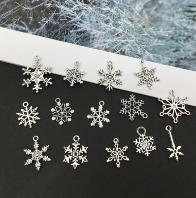 スノーフレークチャームアソート14点セット
