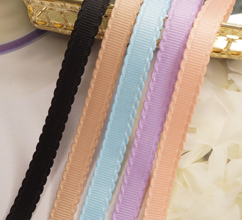 スカラップエッジグログランリボン　1cｍ/90cm