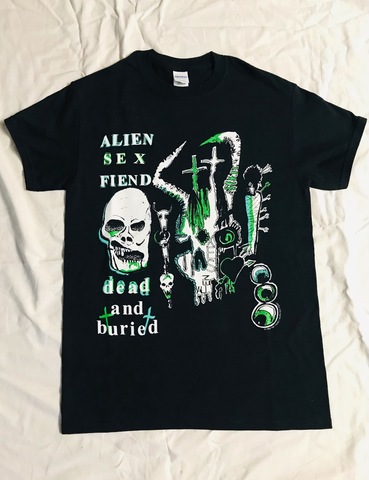 Tシャツ AlienSexFiend/dead&buried