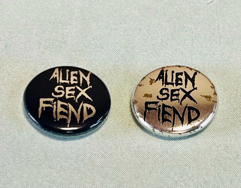直径25mmバッジ　Alien Sex Fiend