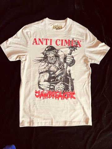 プリント大きめTシャツ/anti cimex
