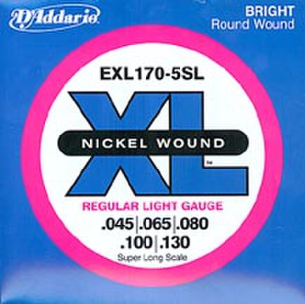 EXL170-5SL DADDARIO 45-130 SUPER LONG ５弦 ﾀﾞﾀﾞﾘｵ 2900円 | MLピックのMusic Life  ～1枚50円の人気ピック販売～