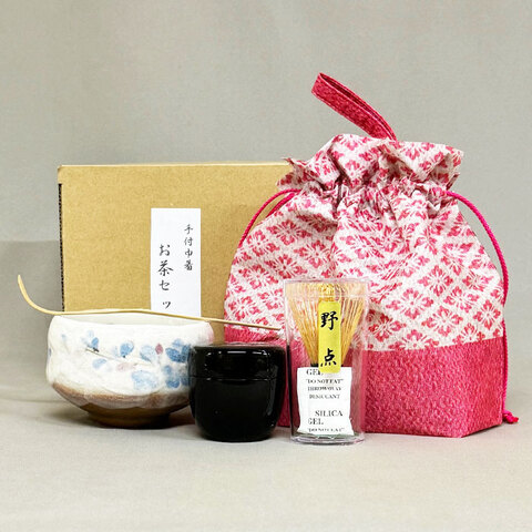 手付茶巾 茶道具セット+棗(なつめ）