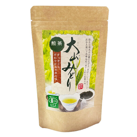 有機栽培 大山みどり ティーバッグ 煎茶 10袋入