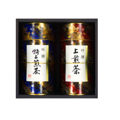 銘茶詰合せギフト【特上煎茶・上煎茶】(T-50)