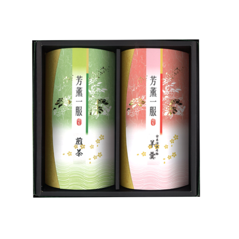 清水羊羹・煎茶ギフトセット（薫-23）