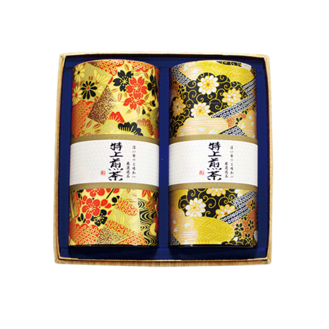 厳選逸品詰合せ【特上煎茶2本セット】(AS-100)