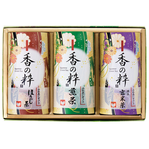 ふれあいギフト【ほうじ茶・煎茶・特上玄米茶】(雅T-30)