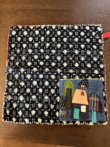 古布で作った　小花手毬 手まりキット 中級編 桜 （薄ピンク） | 住,郷土玩具・人形