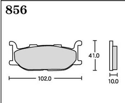 ＲＫ ＦＡ５ ８５６　ﾌﾞﾚｰｷﾊﾟｯﾄﾞ
