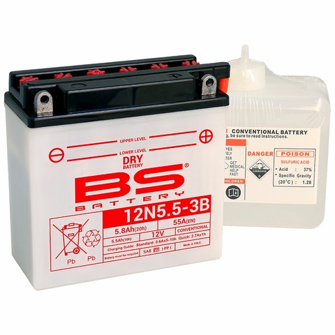 BSﾊﾞｯﾃﾘｰ 12N5.5-3B