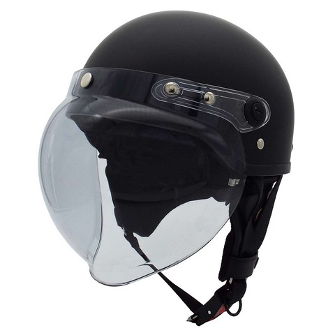 TNK AX-53 ﾍﾙﾒｯﾄ ﾊｰﾌﾏｯﾄﾌﾞﾗｯｸ XL(60-62cm未満)