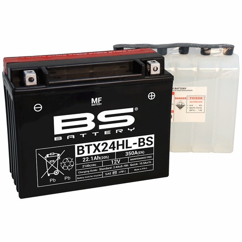BSﾊﾞｯﾃﾘｰ BTX24HL-BS