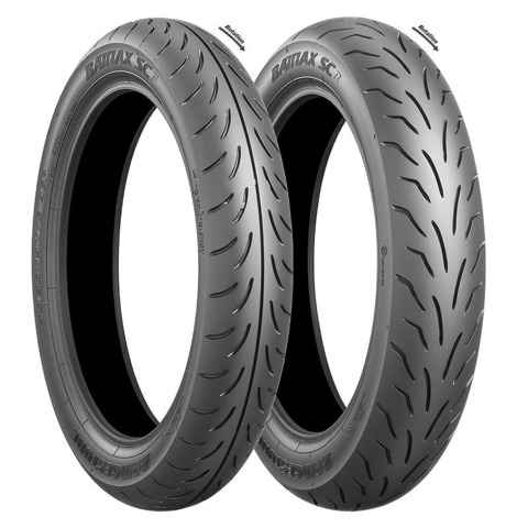 BS BATTLAX SC フロントタイヤ 110/90-12 64L TL cd:SCS60013