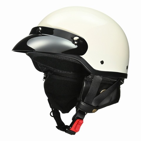 ﾘｰﾄﾞ CR-790 ﾊｰﾌﾍﾙﾒｯﾄ ﾎﾜｲﾄ ﾌﾘｰｻｲｽﾞ(57-60cm未満)