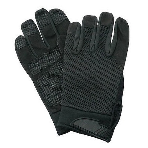 TNK ZK-35 ﾒｯｼｭｸﾞﾛｰﾌﾞ BLACK