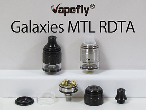 Vapefly GALAXIES MTL Squonk RDTA 22mm『RDTA』