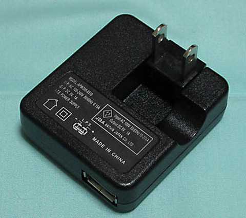 AC-USBアダプタ 1A(PSE付)