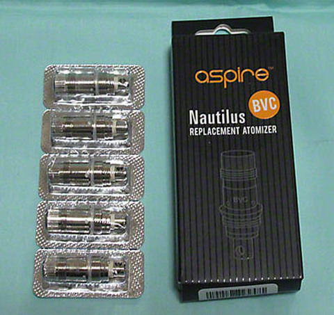 Aspire Nautilus/Triton Mini/K3 専用交換用コイル 5個セット