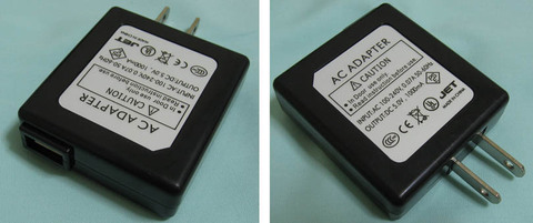 AC-USBアダプタ 5V 1000mA