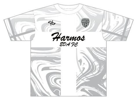 ハーモス荏田F.C　プラクティスシャツ　グレー