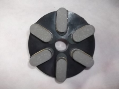 受注生産品  5インチ(125ミリ)#400 -1000  石材用レジンダイヤモンド研磨盤 