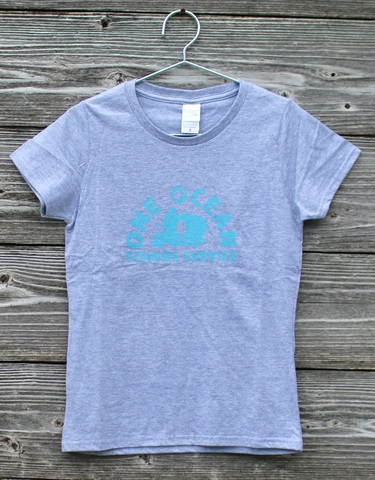 ONEOCEAN レディースTシャツ　アッシュ