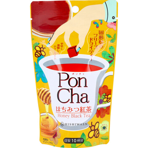 PonCha(ポンチャ) はちみつ紅茶 13g(10粒入)