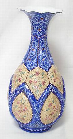 NO1113 ミーナーカーリーの花瓶 | ペルシャ雑貨ナスリーン