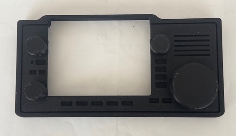 Pocke Case705Ⅱフロントカバー(Black）