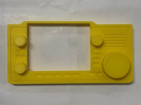 Pocke Case705Ⅱフロントカバー(Yellow）