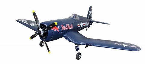 Staufenbiel　Red Bull F4U-4 Corsair 1.4m BNF Basic